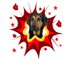 Comic Dog Design - Pow - Beauceron