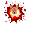 Comic Hund Design - Pow - Basenji