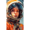 Fille de l’espace