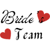Bride’s team