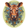 Polygon Art Deer Boho