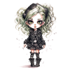 Gothic-Mädchen