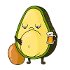 Avocado-Bier