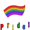 Rainbow flag Heart Pride