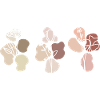 White flowers