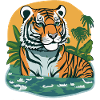Tiger Print Jungle