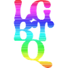 lgbtq,lgbt,typo,pride,rainbow