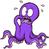 Scared Octopus