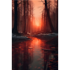 Wald Bach Blut