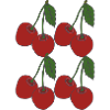 Cherries 4-fold