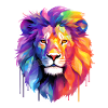 Rainbow Lion