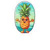 TropicPineapple Beachwear - Strandhaare