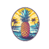 TropicPineapple Beachwear - Beach Please
