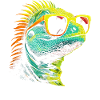 Iguana Lizard Sunglasses