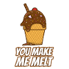 You make me melt, Eiscreme