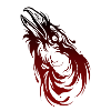 Crow's head