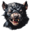 Looming Tasmanian devil
