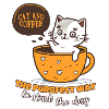 Cat and coffee purrfect day