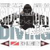Sidemount Diver Gift Keep Calm
