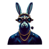 lapin stylé