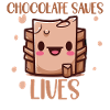 Chocolate saves lives