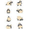 Moutons de yoga