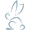 blue rabbit
