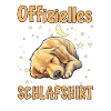 Offizielles Schlafshirt schlafender Hund