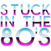 Retro Synthwave Sunset Logo