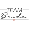 Team Bride im Rahmen