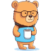 Bear coffee cup