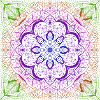 Buntes Mandala