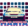 Opel Manta Front View Cool 80s Design
