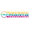 Opel Manta Colourful Tire Track Design With Logo