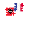 Albania Francia Bandiera Albanesi francesi