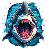 shark fish head 8