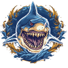 shark fish head 5