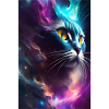 Chat dans l’espace