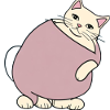Fette Katze