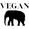 Éléphant végétalien