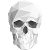 SKULL - LOW POLY