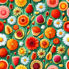 Summer Floral Pattern