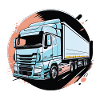 Semi trailer truck