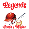 Baseballtrainer Baseballspieler Baseball-Mannschaftssport