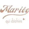 Mariée qui déchire