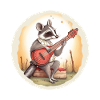 L’opossum joue du banjo