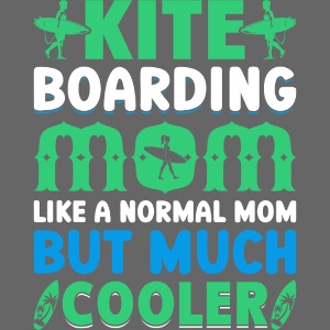 Kite boarding mom design