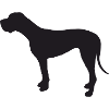 Deutsche Dogge Silhouette