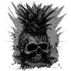 Creepy Pineapple Punk