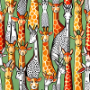 Happy Giraffe Pattern